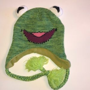 Kermit the Frog knit winter hat